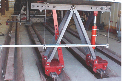 Trailer Twisting Tool Setup