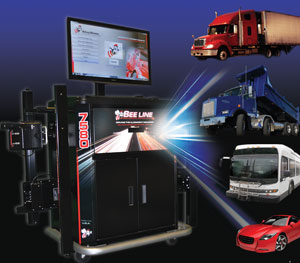 Four Wheel Alignment LC7580 4 Head System